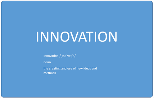 Stagnation vs. Innovation Power Tool By Greg Major